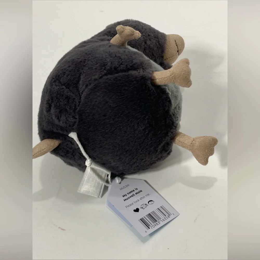 Jellycat MUSWELL MOLE NEW NWT RARE! - Picture 9 of 10